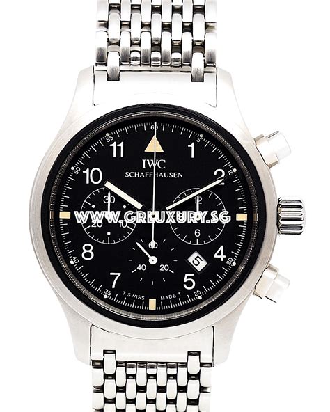 iwc ref 3741|IWC Pilot Chronograph IW3741 .